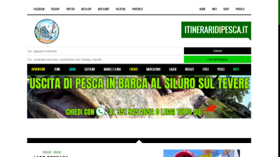 www.itineraridipesca.it