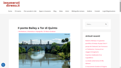Il ponte Bailey a Tor di Quinto