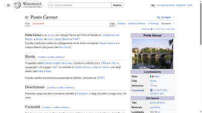Ponte Cavour