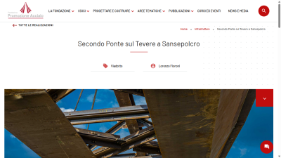 Secondo Ponte sul Tevere a Sansepolcro