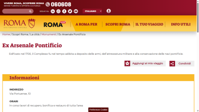 www.turismoroma.it
