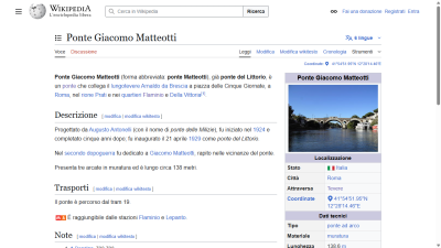 Ponte Giacomo Matteotti