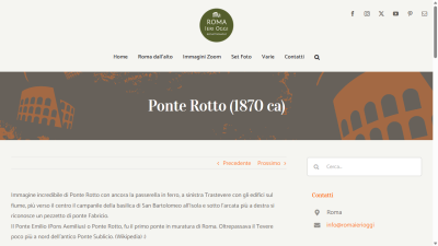 Ponte Rotto (1870 ca)