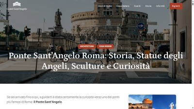 Ponte Sant'Angelo Roma - Storia, Statue degli ageli