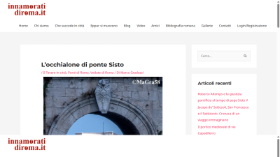 L'occhialone di ponte Sisto