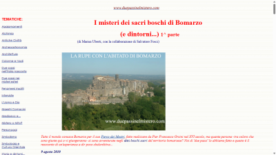 www.duepassinelmistero.com