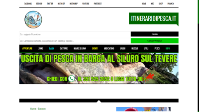 www.itineraridipesca.it